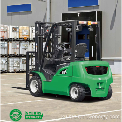 3.5 Tons Lithium Battery Forklift Electric